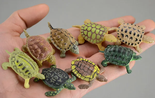 8pcs Marine Life Sea Animal Set Shark Kids Gift Dolphin Turtle Crab Model Toy FY