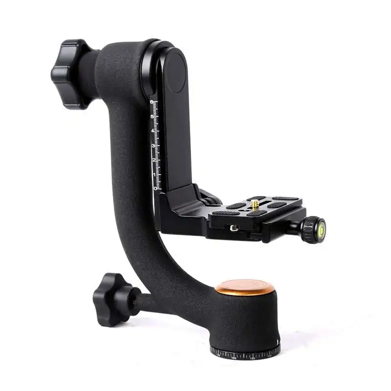 Qingzhuangshidai Q 45 360 degree Gimbal Head Tripod Screw for Camera Specialized 1/4" Screw