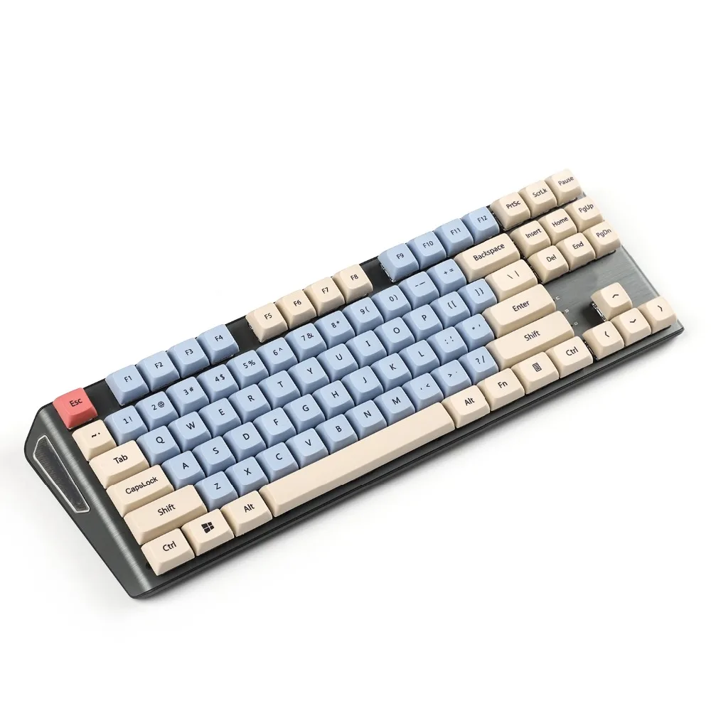 Новое поступление XDA 61 87 108 ANSI Lotus Music Keyset Dye-sub Keycaps для MX Mechanical Keyboard filco