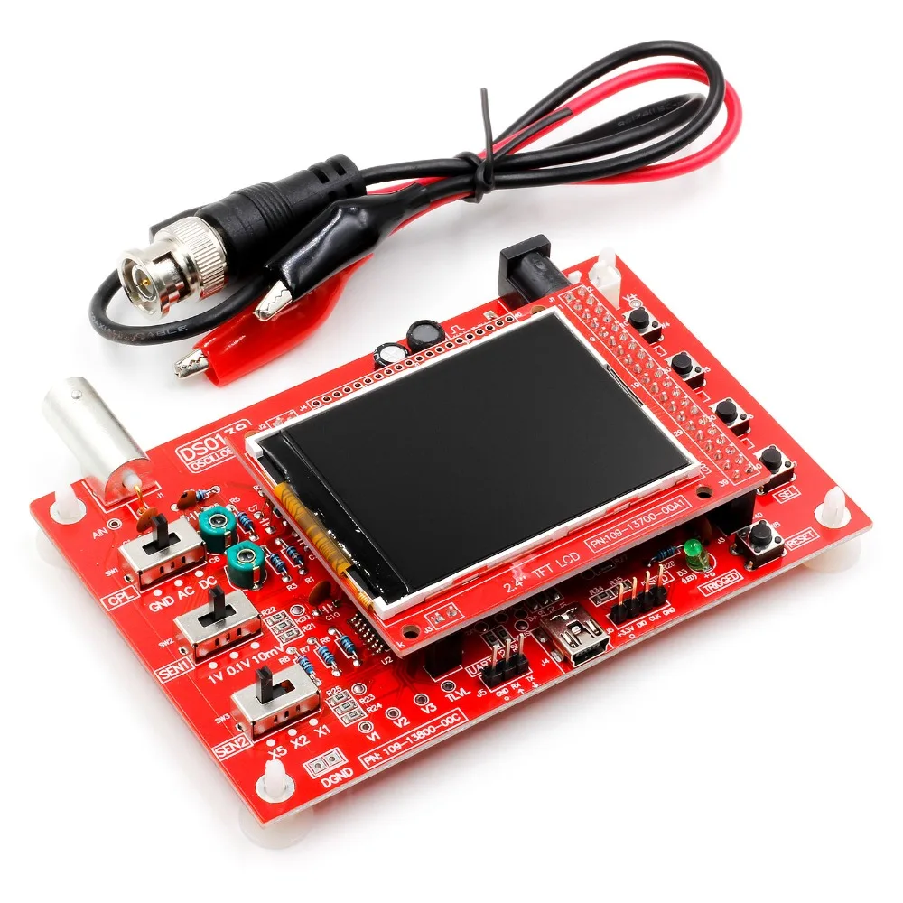 

DSO FNIRSI-138 Digital Oscilloscope DIY Kit for Oscilloscope Making Electronic diagnostic-tool Learning osciloscopio Set
