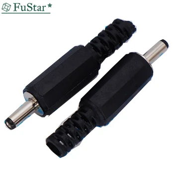 

10PCS 3.5 mm * 1.3 mm Male Solder DC Power Barrel Tip Plug Jack Connector Adapter 3.5*1.3 mm Small Power Plug DC002 plug 3.5x1.3