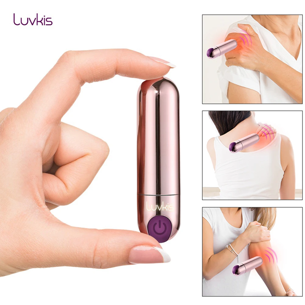 Luvkis 10 Speed Mini Bullet Vibrator for Women Powerful Vibrators sex toy vibrator Waterproof Quiet Clit Wand