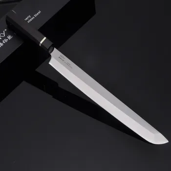 

27cm Japanese Sashimi Sushi Knife Kitchen German Stainless Steel Razor Sharp Japan Knife Dealing with Salmon Raw Fish 6.1G