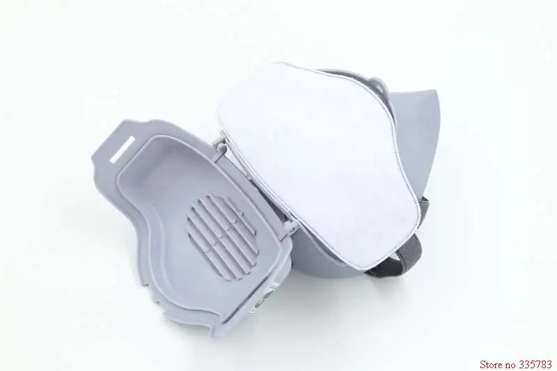 Иху, Юань Пэна респираторная Пылезащитная маска от пыли PM2.5 силиконовый противогаз boxe безопасности лицо, Респиратор маска без запаха, респиратор от пота пыли