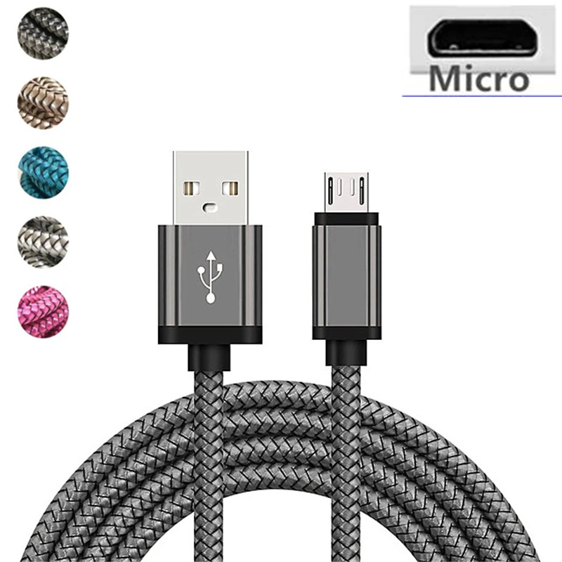 Кабель Micro USB для Xiaomi Redmi Note 5 Pro Android мобильный телефон Samsung S7 J2 J3 J5 J7 2017 2 м 3 |