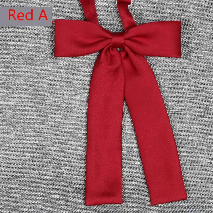 Модная японская/Корейская школьная форма Шкатулка для аксессуаров галстук милый Золотая рыбка узел дизайн бант галстук регулируемый десять цветов Unises - Цвет: red