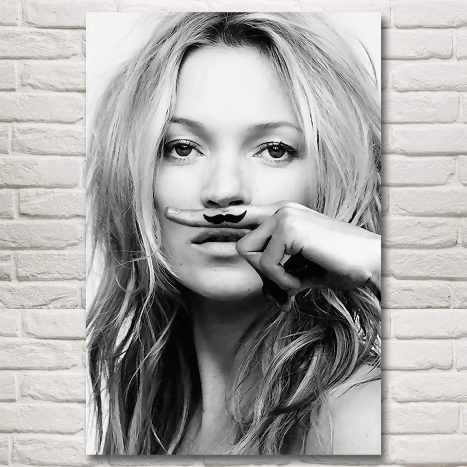Kate Moss New Custom Silk Poster Wall Decor