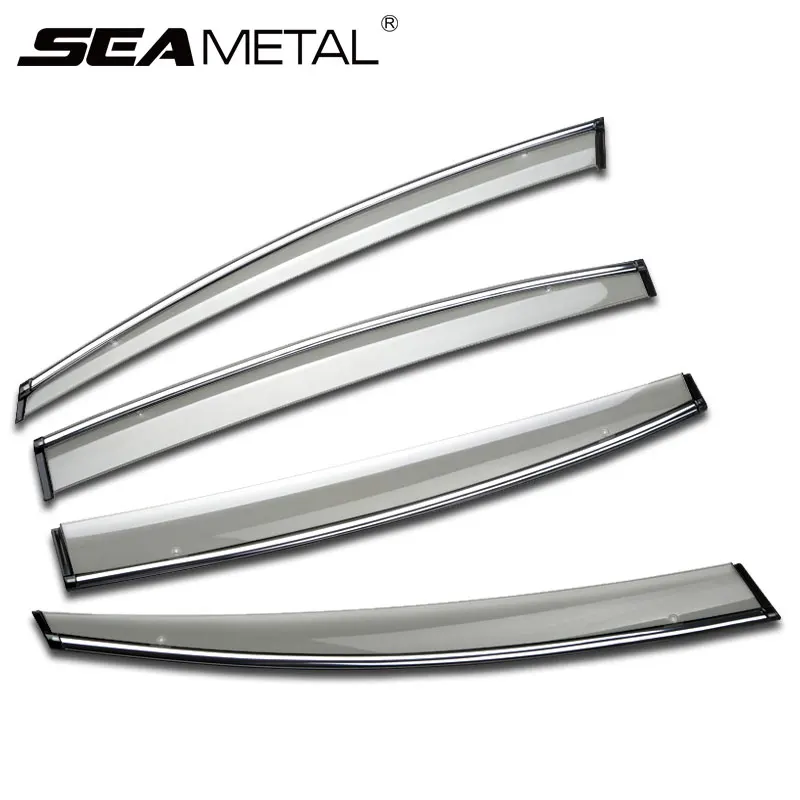 

For KIA Sportage 4 QL 2016 2017 2018 Car Window Rain Shield Protect External ABS Chorme Decoration Auto Accessories Car Styling