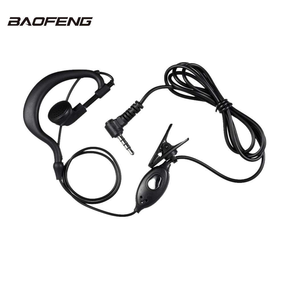 

Baofeng Walkie Talkie Headset Earphone Mic for BAOFENG UV-3R Transceiver 2-way Radio Walkie Talkie Portable Radio Accessories