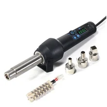 Паяльная Тепловая пушка 650 Вт большая мощность YIHUA 8858-I фена станция с горячим воздухом нагревательный элемент ремонт воздуха паяльная станция