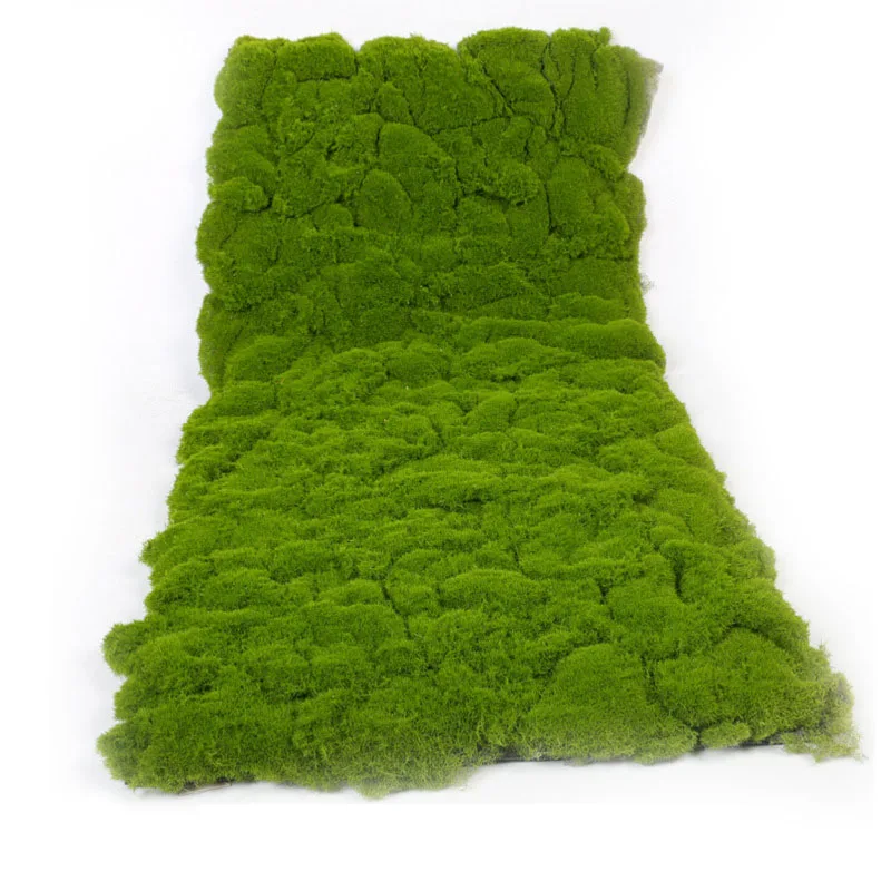 1 м* 0,5 м зеленый Растительный Настенный Коврик для травы, имитация Моха, газон, магазин, сцена, окно, дисплей, Искусственный мох, украшение для стены газона