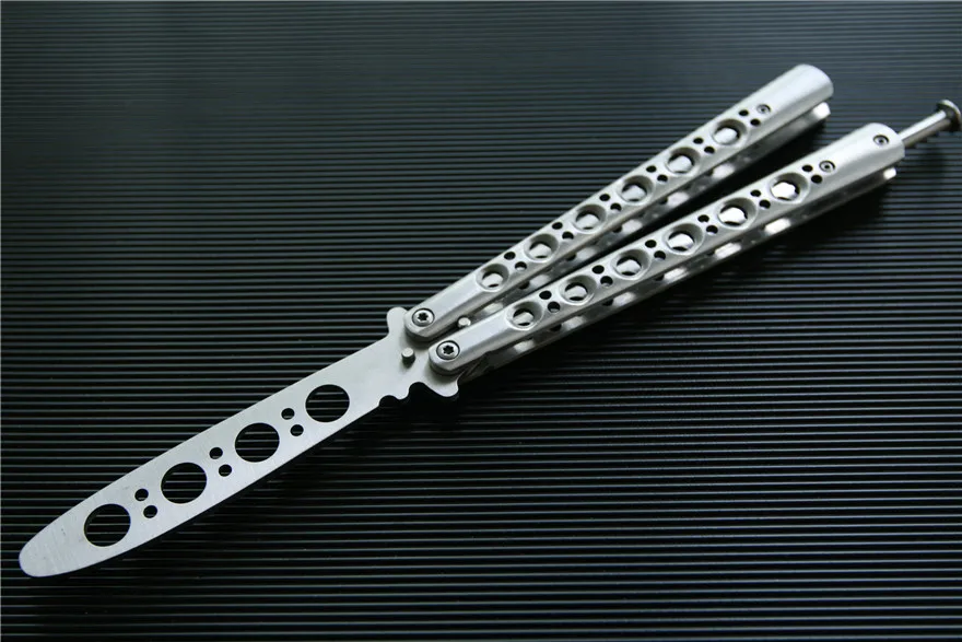 Butterfly folding knife Tactical combat training Knife no sharp