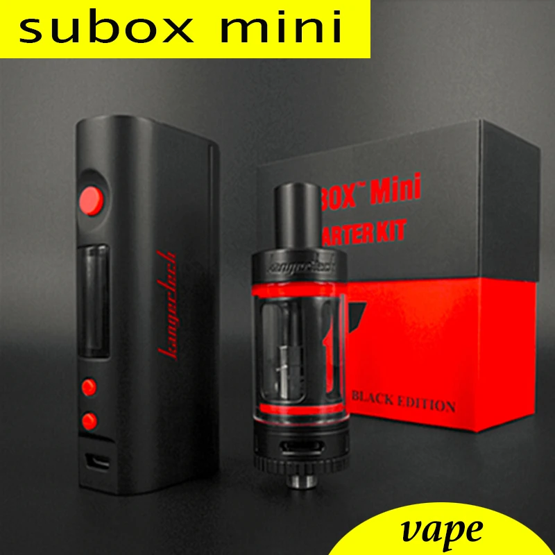 

original kangertech subox mini kit vape Electronic Cigarette with subox mini Automizer