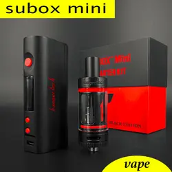 Оригинал kangertech subox мини комплект vape электронная сигарета с subox мини Automizer