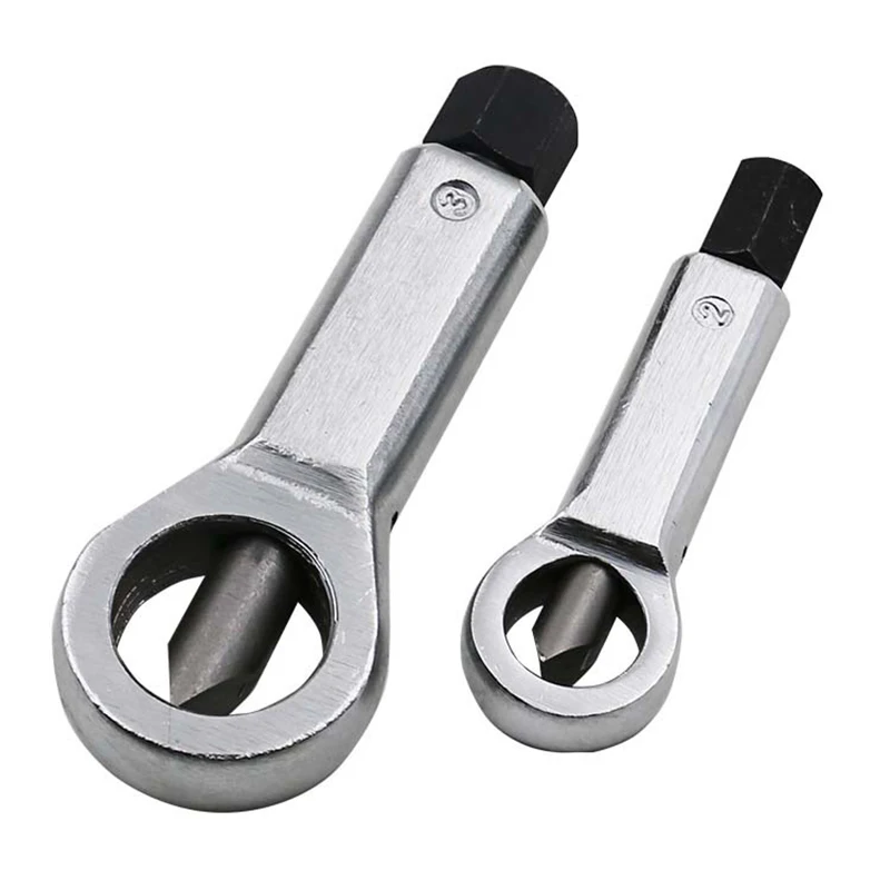 Nut Splitter Breaker Damaged 12-16mm//16-22mm//22-27mm Nut Remover Extractor Tool