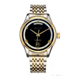 Новый GEDI механические часы для мужчин бренд класса люкс Автоматическая водонепроницаемые наручные часы сталь Наручные Мужской