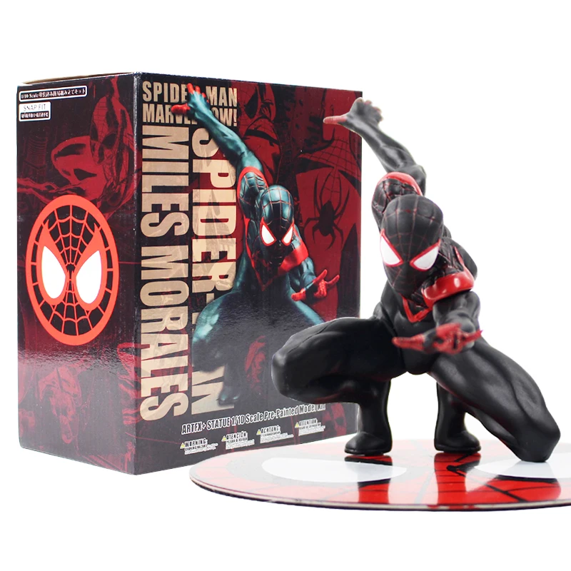 Cena ARTFX Movie niesamowity venomem spidermanem miles morales Carnage rysunek Venom ARTFX 1 10 skala pcv Action figurki zabawki