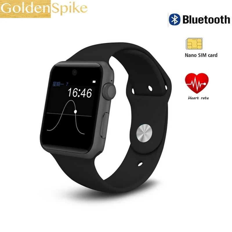 

2018 New Bluetooth Smart Watch ZC01 DM09 Screen Support SIM Card Wearable Devices Smart Watch For IOS Android PK GT08 KW18 GT88