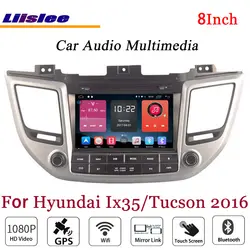 Liislee для hyundai Ix35/Tucson стерео Android Радио DVD плеер Wifi BT gps географические карты навигации 1080 P системы оригинальный дизайн NAVI