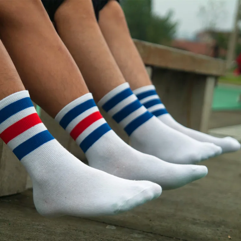 5 Pairs 5 Solid Colors 5 Pairs /Pack One Size Pure Cotton Men Women