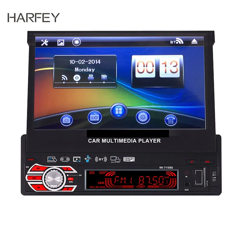 Perfect Harfey Clearance 7" 1 Din head unit Auto Touchscreen Universal Car Radio GPS Multimedia Player Support DVD Player MP5 USB SD 0 Perfect Harfey Clearance 7" 1 Din head unit Auto Touchscreen Universal Car Radio GPS Multimedia Player Support DVD Player MP5 USB SD 0