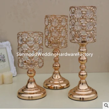

Wedding aisle decorations Crystal pillars for table