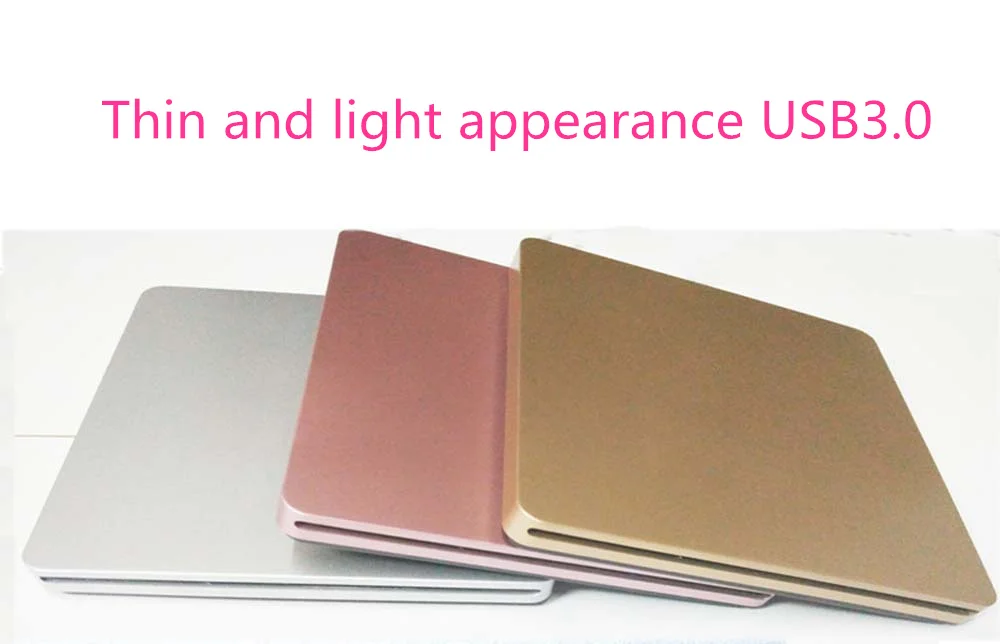 

Promotions 2018 new Apple / Apple USB3.0 Slot Super Drive external optical drive DVD Burner External Drives Box Enclosure Case