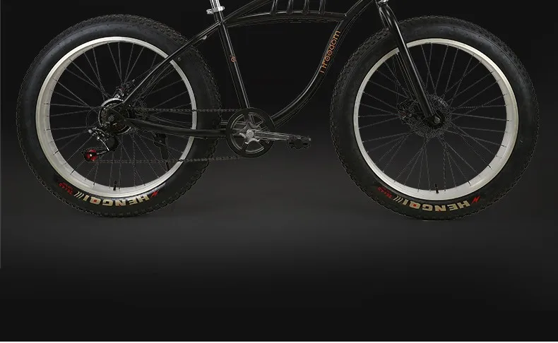 X-фронтальный бренд снегоход 7,21 скорость 2" 4 Fat Tire MTB горный велосипед внедорожная передача пляж bicicleta fat велосипед