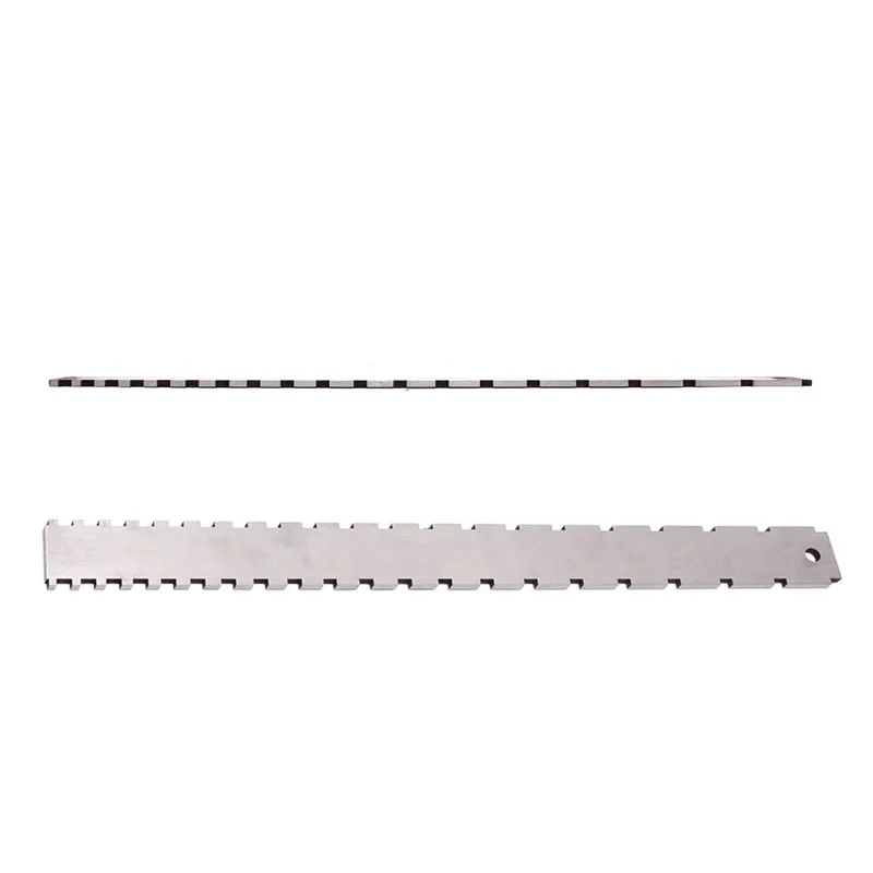 

Guitar Neck Notched Straight Edge Steel Tool Silver For Luthier