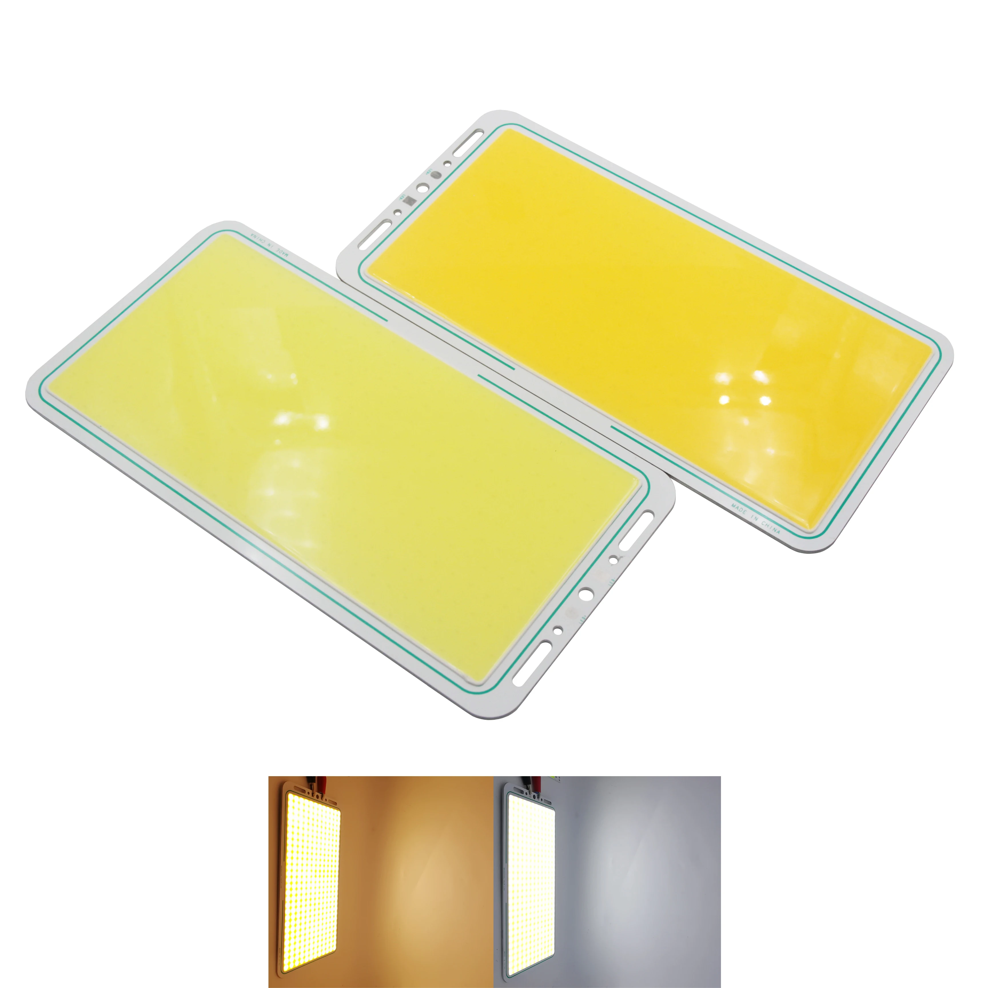 

10PCS big promotion High Power LED COB Strip 12V DC outdoor multifunction 70W 30W Warm White LED FLIP Chip For Car Light