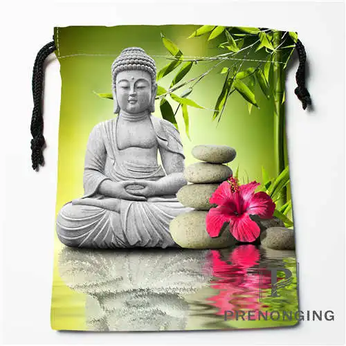 

Custom Drawstring Bags Buddha Statue Printed Receive Bag Compression Type Bags Size Multi Size 171203-13#07
