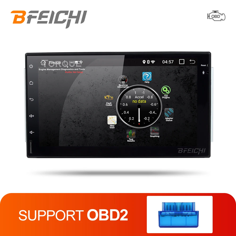 Bfeichi android 7,1 автомобильный dvd gps Навигатор Радио Видео плеер стерео Универсальный радио плеер Автомобильный мультимедийный плеер gps навигация