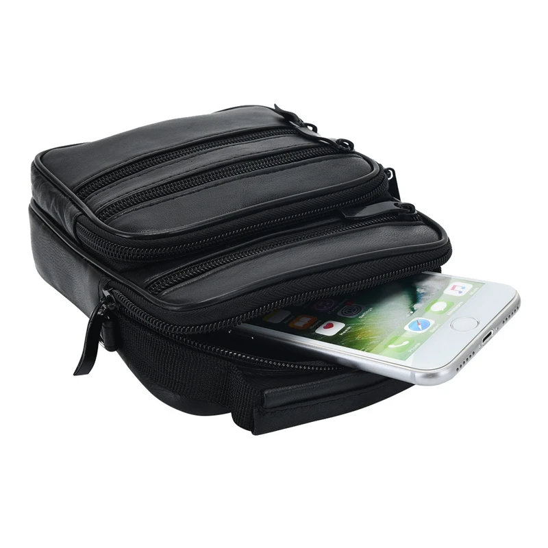 عارضة الرجال الأعمال جلد طبيعي البسيطة Crossbody حقيبة جلد الغنم صغيرة الرجال واحدة حقائب كتف متنقلة عالية الجودة بولسا عارضة الرجال الأعمال جلد طبيعي البسيطة Crossbody حقيبة جلد الغنم صغيرة الرجال واحدة حقائب كتف متنقلة عالية الجودة بولسا
