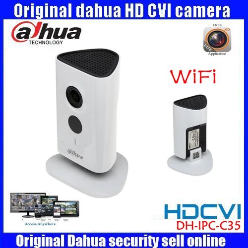 

Newest Dahua 3mp Wifi IP Camera DH-IPC-C35P HD 1080p Security Camera Support SD card up to 128GB built-in Mic English version
