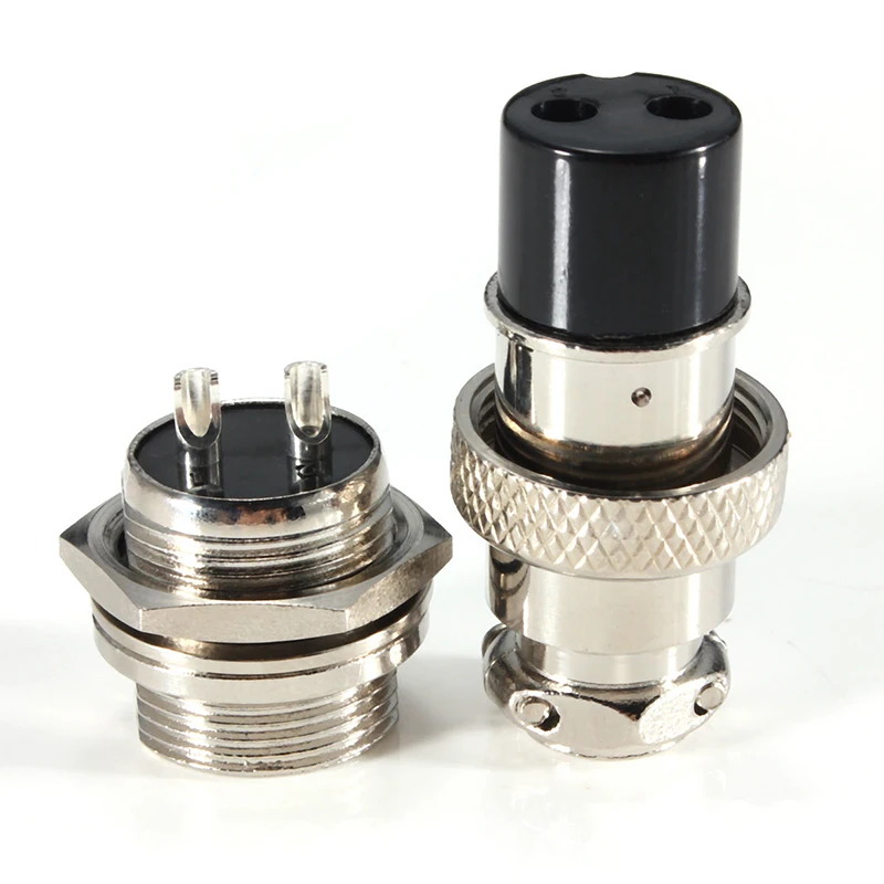 High Quality 2/3/4/5/6/7/8 Pins M16 Screw Type Metal Aviation Plug Socket Connector For Power Tools