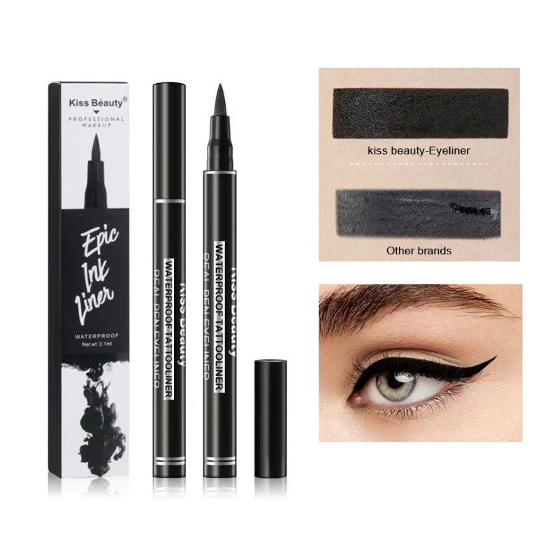 

Liquid Eyeliner Waterproof Sweat-proof Long-lasting Eye Liner Pencil Easy Dry Makeup Tools For Eyes Make Up Beauty Cosmetics