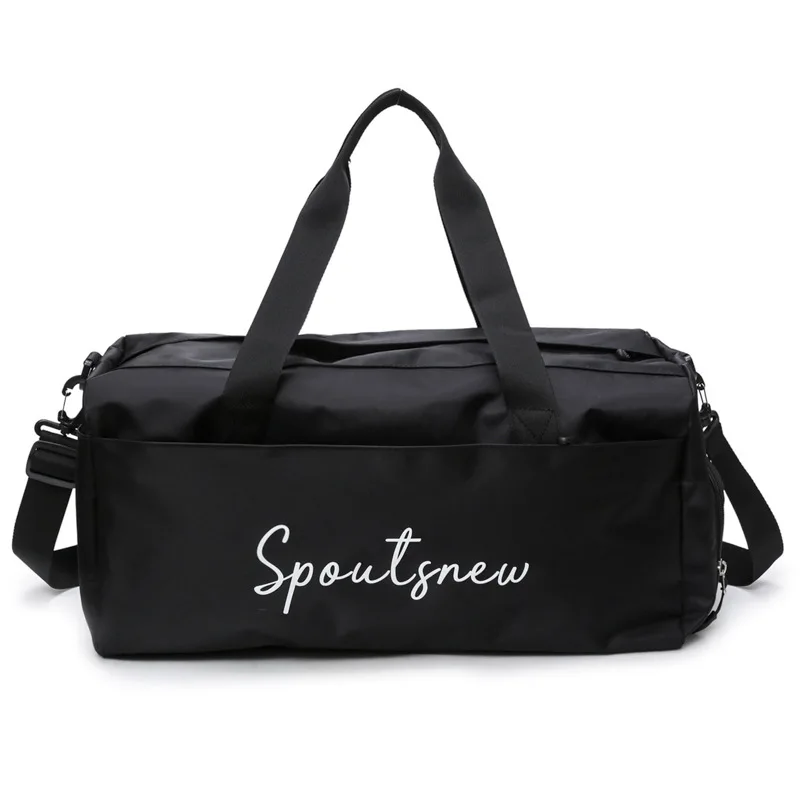 Сумка для йоги, фитнеса, спортзала, сумки для плавания, сухая влажная сумка для женщин, обувь Tas, для путешествий, тренировок, bolsa, для бассейна, пляжная сумка на плечо XA546WA - Цвет: Black