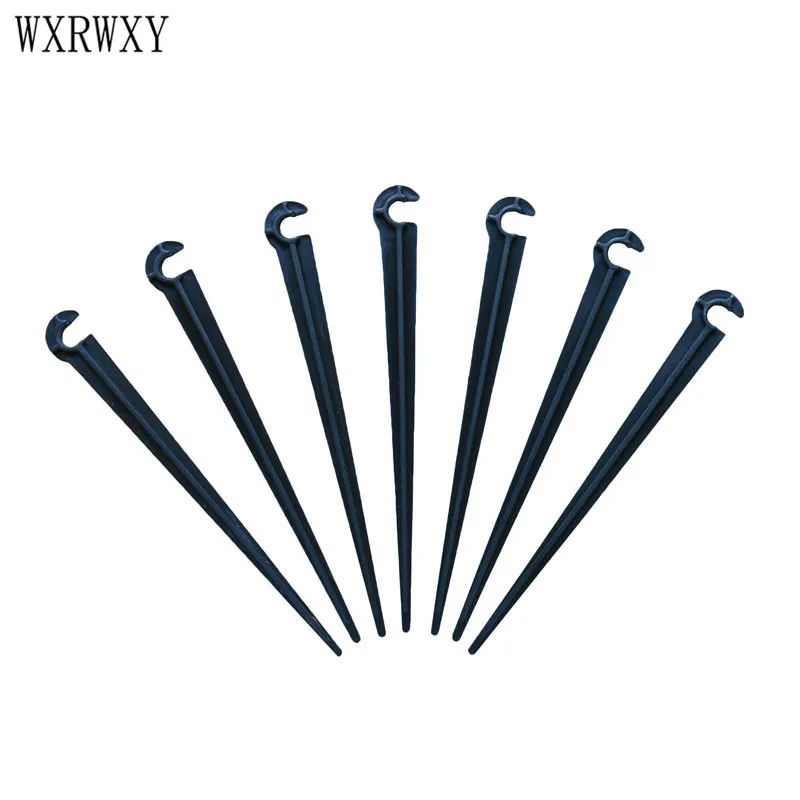 Wxrwxy Φ 4/7 пластиковый кронштейн для шланга с фиксированными стеблями держатель аксессуары систем капельного