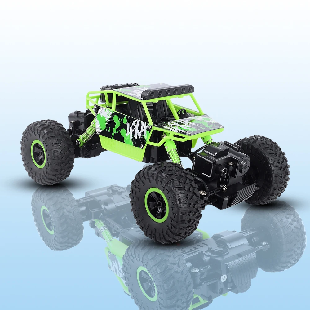 

RC Car 2.4G 4CH 4WD 4x4 Driving Double Motors Drive Bigfoot s Remote Control s Model Off-Road Vehicle Truck Toy