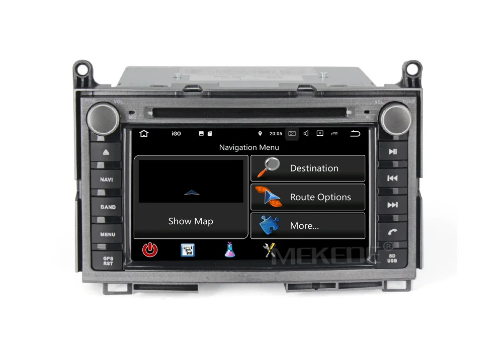 Sale Quad Core 2G RAM 16G ROM Android 9.0 car dvd player GPS navigation Radio Stereo for toyota venza 2008-2014 with wifi BT 3G 9