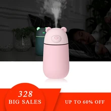 Увлажнитель воздуха для беременных с мультяшным кроликом 250 мл USB эфирное масло диффузор светодиодный светильник автомобильный очиститель воздуха
