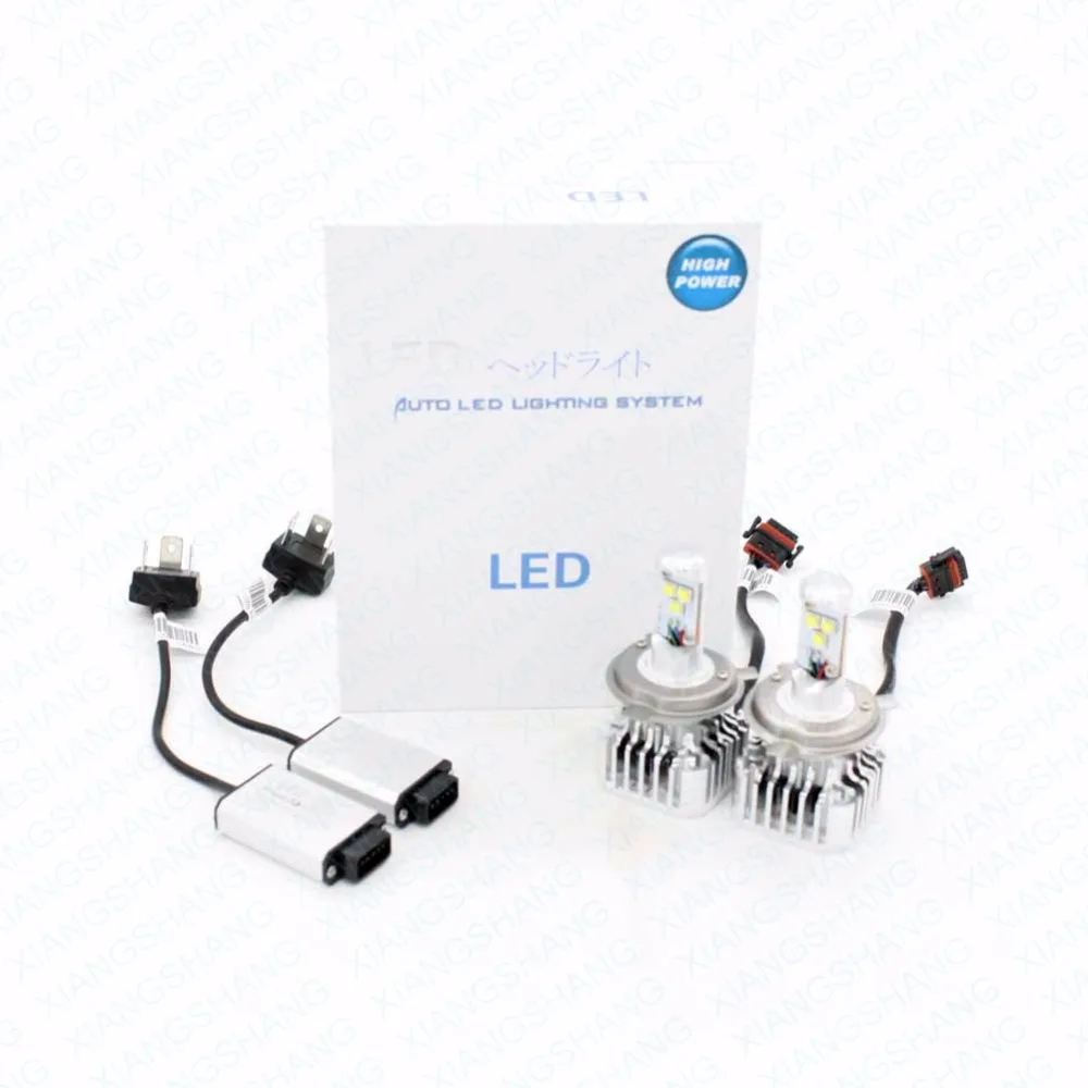ФОТО XIANGSHANG 60W 7200LM/set 6000K H4 Led Car Bulbs DRL Fog Headlight Auto Head Lamp Plug & Play Conversion Kit