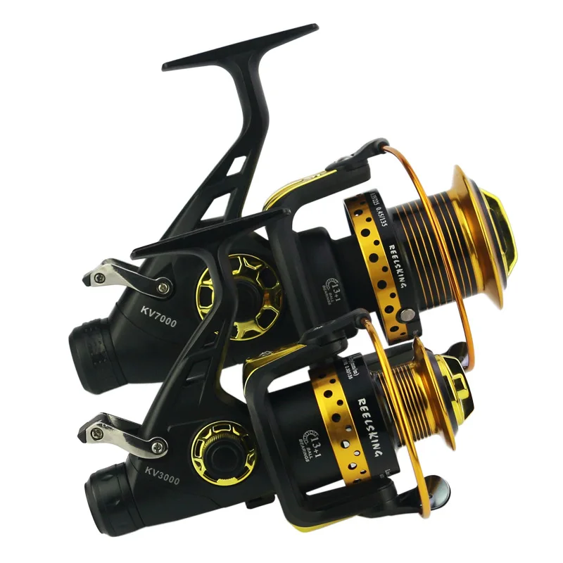 

TSURINOYA NA3000 5000 4000 8000 13BB 5:2:1 Fishing Reel Aluminum Fishing Spinning Reel Fish Tool Automatic Folding Handle