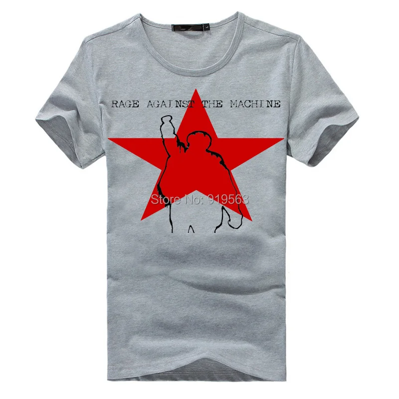 Rage Against the Machine ратм Rap металлический серый и белый футболка высокого качества мягкие удобные модальный хлопок