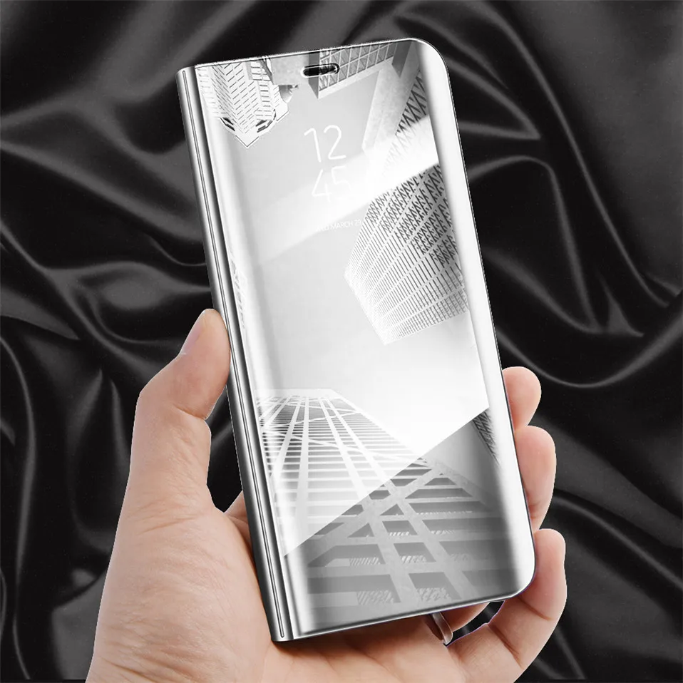 Mirror Flip Case For Huawei Mate 10 lite Mate 9 10 pro 12