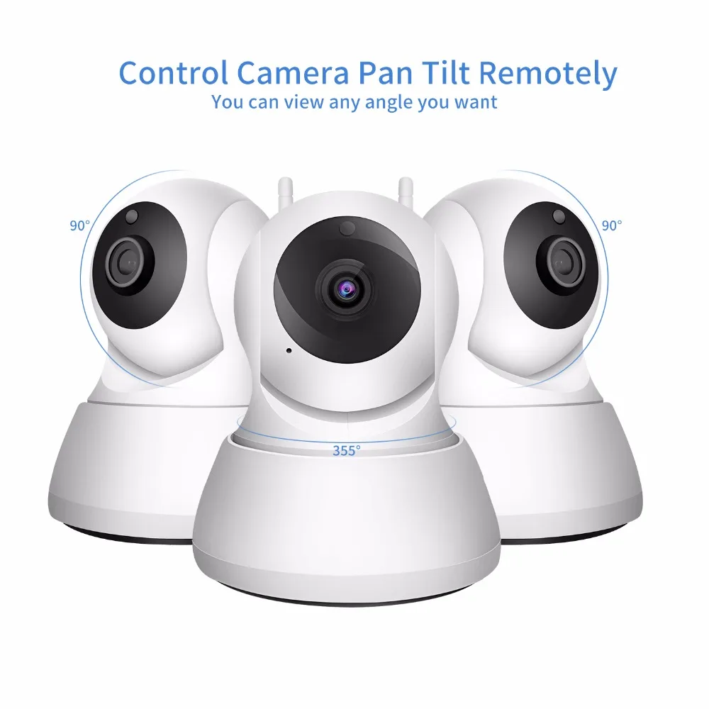 Sdeter home security ip camera wi-fi 1080p 720p wireless network camera cctv camera surveillance p2p night vision baby monitor