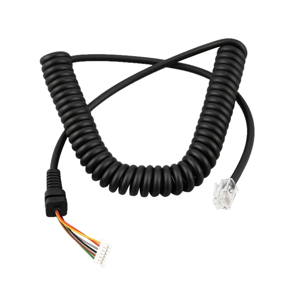 

Professional Replacement Microphones Cable Mic Cord Wire for Yaesu MH-48A6J FT-7800 FT-8800 FT-8900 FT-7100M FT-2800M FT-8900R