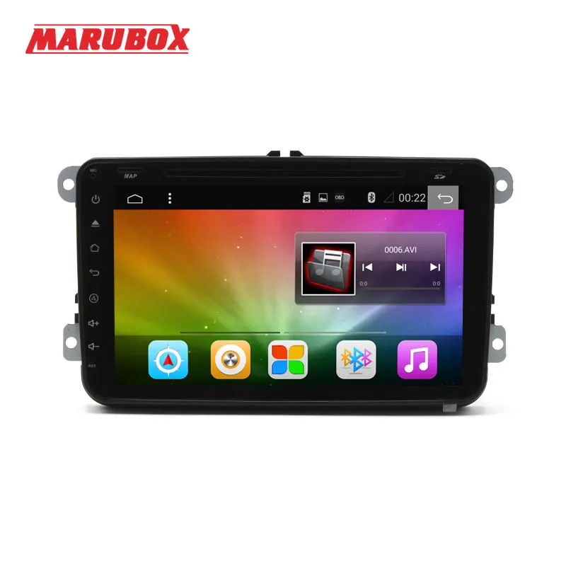 Marubox M803A4,Автомагнитола 2 din для Volkswagen/VW/Golf/6/Golf/5/Passat/b7/cc/b6/SEAT/Tiguan/Skoda/Octavia,Четырехядерный процессор,оперативная 2 Гб, встроенная 32Гб,GPS, Radio, Bluetooth, WI-FI, 3G,4G, USB, DVD