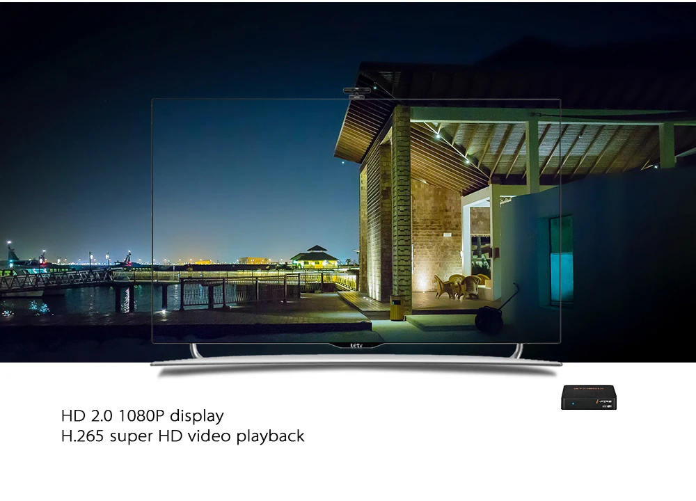 Оригинальная новейшая коробка GTmedia IFIRE TV BOX 4K HDR H.265 STB Box Ultra HD WIFI Youtube