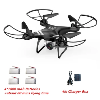 

KY101S RC Drone with Adjustable Camera 5.0MP 1080P Altitude Hold One Key Return Dron Headless RC Quadcopter Fly 18 Minutes